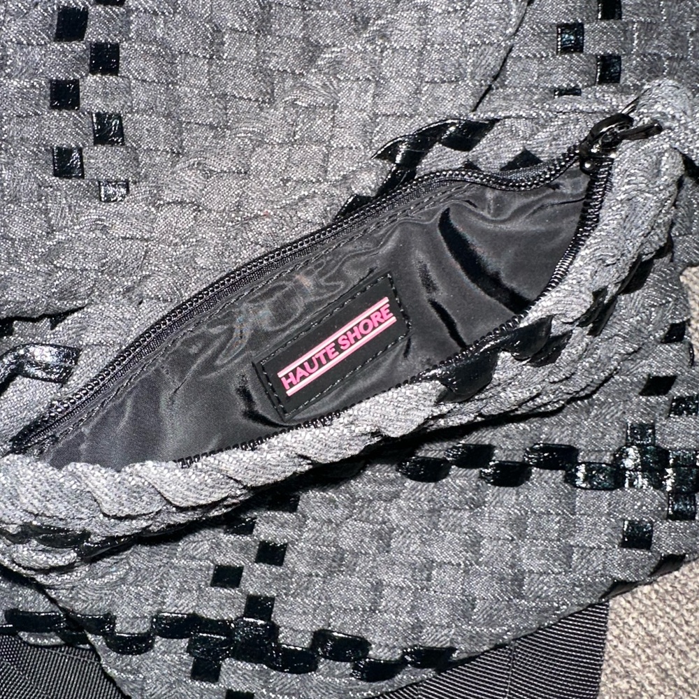 Haute Shore Mark Noir Woven Mini Tote $140.00 - Picture 4 of 7
